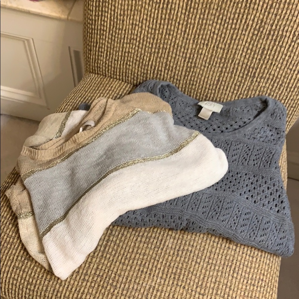 Two sweaters!